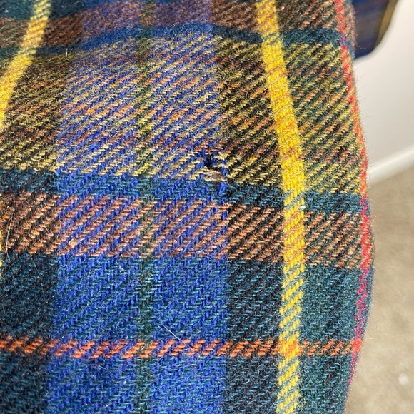 Vintage Plenty Flannel Floral Multi-colored Wool Blend Pants Size Medium - Picture 11 of 13